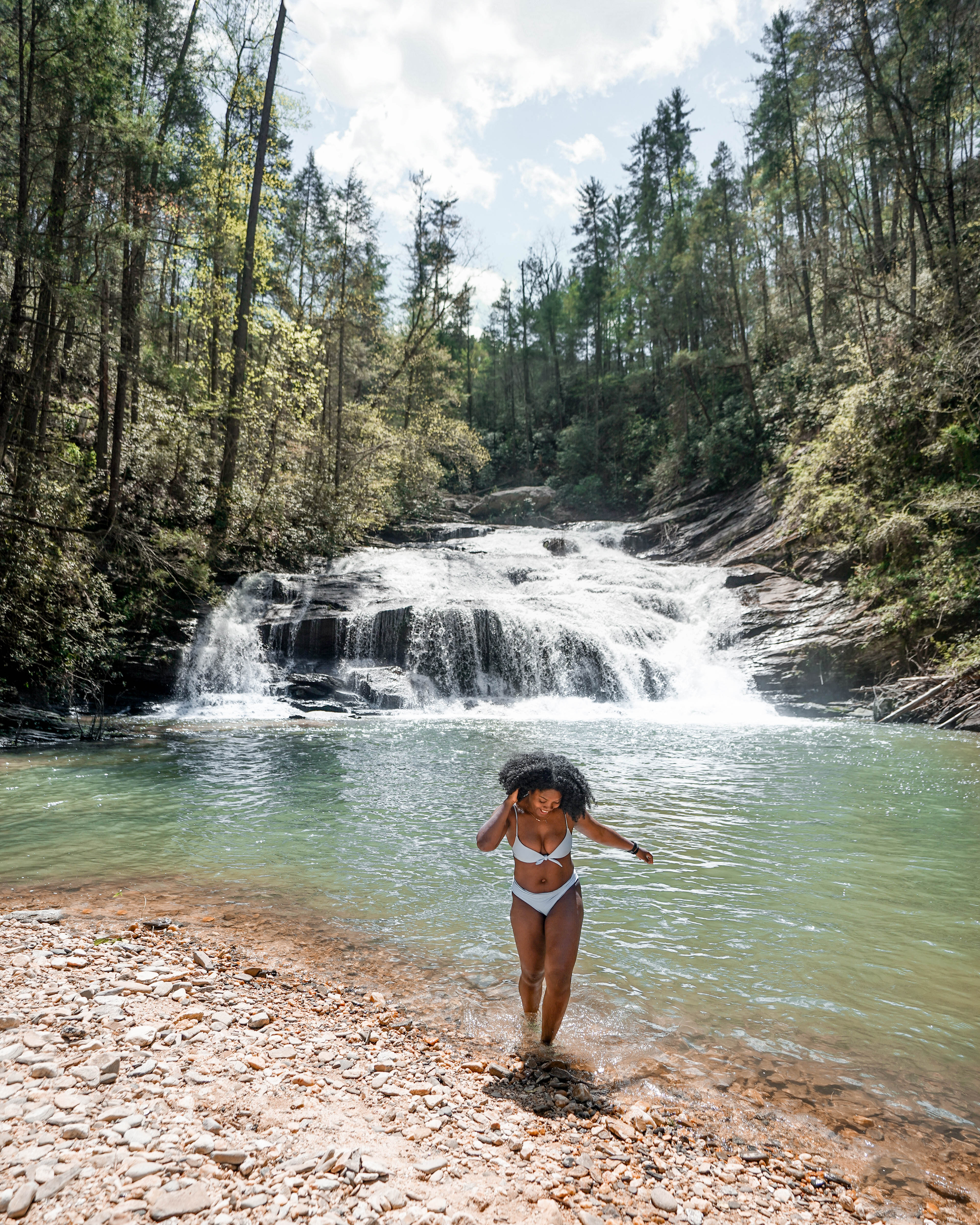 Panther Creek Falls and swimming hole. 