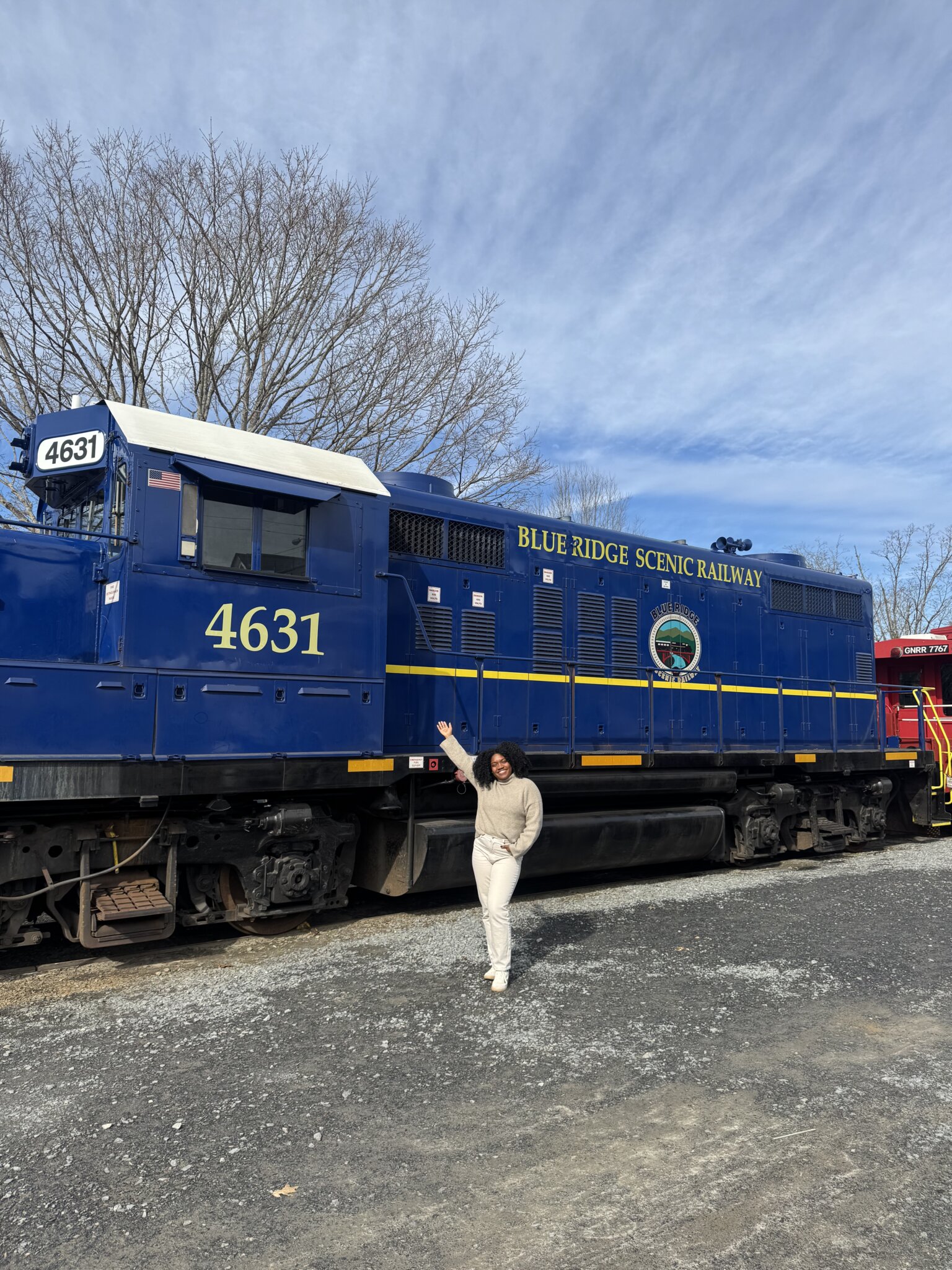 Riding the Blue Ridge Scenic Railway - A Sip of Tee